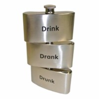 Visol VF5065 Tenses Printed Three-In-One Flask Tower