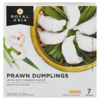 Royal Asia Prawn Dumplings With Soy Ginger Sauce