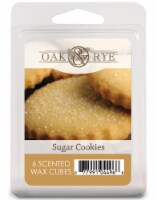 Oak & Rye Sugar Cookies Wax Cubes Perspective: Main