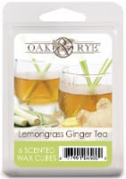 Oak & Rye™ Lemongrass Ginger Tea Wax Cubes Perspective: Main