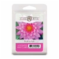 Oak & Rye™ Bali Lotus Scented Wax Cubes Perspective: Main