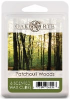 Oak & Rye™ Patchouli Woods Scented Wax Cubes Perspective: Main