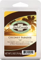 AmbiEscents™ Coconut Paradise Wax Fragrance Cubes - 6 Pack Perspective: Main