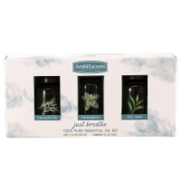 AmbiEscents™ Just Breathe Essential Oil Set Perspective: Main