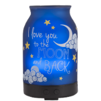 AmbiEscents™ To The Moon Diffuser and Canopy Set - Blue