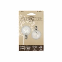 AmbiEscents 20-Watt Wax Warmer Light Bulb - Clear Perspective: Main