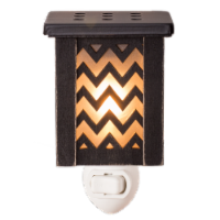 Oak & Rye Chevron Mini Wax Warmer Perspective: Main