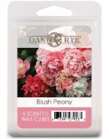 Oak & Rye Blush Peony Scented Wax Cube Melts - 6 pk Perspective: Main