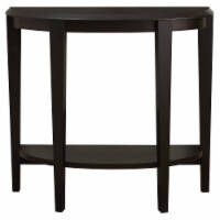 Accent Table, Console, Entryway, Narrow, Sofa, Living Room, Bedroom, Laminate, Brown,