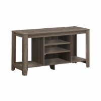 Console, Media Entertainment Center, Storage Shelves Bedroom, Laminate, Brown,