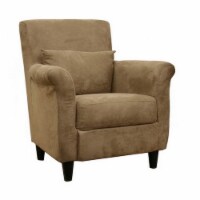 Marquis Fabric Club Arm Chair in Tan