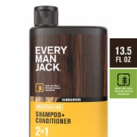 Every Man Jack® Sandalwood Men's 2-in-1 Shampoo + Conditioner