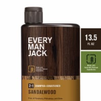 Every Man Jack® 2-in-1 Sandalwood Daily Shampoo + Conditioner