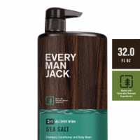 Dial Men 3in1 Body, Hair and Face Wash, Hydro Fresh, 32 fl oz