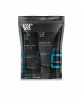 Every Man Jack Body Trial & Travel Pouch - Shave Cream & Face Lotion Natural Menthol Perspective: Main