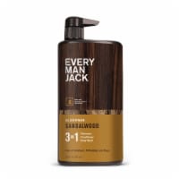 Every Man Jack® 3 in 1 Sandalwood All Over Wash Perspective: Main