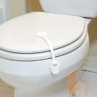 Dreambaby White Plastic Adhesive Strap Lock 1 pk