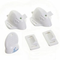 Dreambaby White Plastic Adhesive Magnetic Cabinet Locks 2 pk - Total Qty: 1; Each Pack Qty: