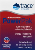 Trace Minerals Research  Electrolyte Stamina Power Pak   Pomegranate Blueberry
