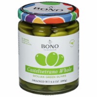 Bono Castelvetrano Sicilian Whole Green Olives