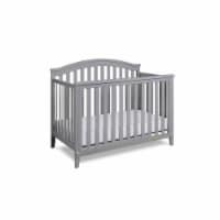 AFG Baby Furniture 457G Kali Ii 4-in-1 Convertible Crib, Gray
