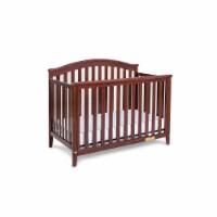 AFG Baby Furniture 457E-016E Kali II 4-in-1 Convertible Crib with Toddler Guardrail, Espresso