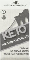 Brooklyn Born Chocolate® Keto 70% Dark Chocolate