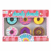 OOLY 112-078 Dainty Donuts Scented Erasers - Set of 6 - Pack of 18