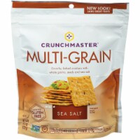 Crunchmaster™ Sea Salt Multi-Grain Crackers Perspective: Main