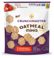 Crunchmaster® Oatmeal Minis Strawberries & Cream Crackers