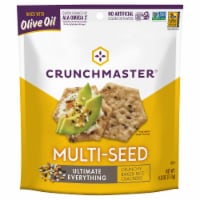 Crunchmaster Multi-Seed Ulimate Everything Baked Crackers Perspective: Main