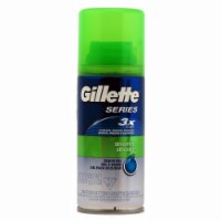 GILLETTE Shaving Gel 3 X Action Sensitive 2.5oz 70g