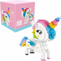 Rainbow Unicorn 3D Puzzle Nano Blocks