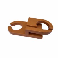 W Unlimited SW2113WN Double Sided Adirondack Chair Wine & Cup Holder, Walnut