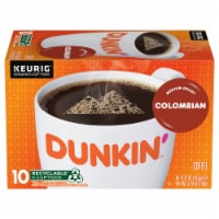 Dunkin® 100% Colombian Medium Roast K-Cup Coffee Pods