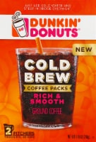 Dunkin'® Cold Brew Coffee Packs