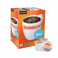 Dunkin' Donuts French Vanilla Coffee Keurig K-Cup Pods Medium Roast 22/Box (400847) 1268