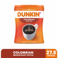 Dunkin'® 100% Colombian Medium Roast Ground Coffee