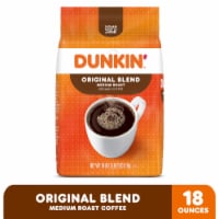 Dunkin' Original Blend Ground Coffee, Medium Roast Perspective: Main