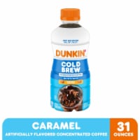 Dunkin’ Caramel Artificially Flavored Cold Brew Concentrated Coffee Perspective: Main