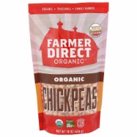 Farmer Direct Co-op - Chickpeas - Case of 12 - 1 LB