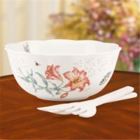 Lenox 820581 BUTTERFLY MDW DW SALAD BWL 3PC - Pack of 1