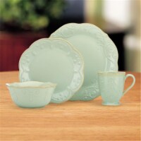 Lenox 824431 French Perle Blue- 4 Piece Place Setting