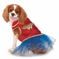 Rubies 653542 Wonder Woman Tutu Dress Pet Costume - Medium