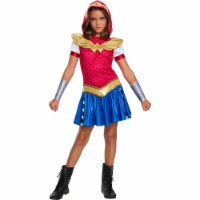 Rubies 278920 Halloween Dc Super Hero Girls Wonder Woman Hoodie Dress - Small