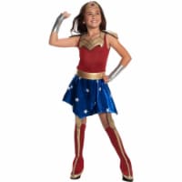 Rubies 404702 Girls DC Super Hero Wonder Woman Deluxe Child Costume, Medium