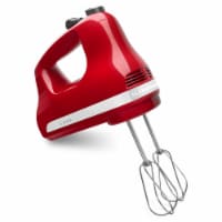KitchenAid KHM512ER Ultra Power 5-Speed Hand Mixer - Empire Red