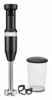 KitchenAid Variable Speed Corded Hand Blender - Matte Black Perspective: Main