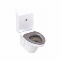 Bestcare Ligature Resistant Toilet,White,Top Spud  WH2142-2802-1.6