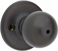 Kwikset Venetian Bronze Polo Bed/Bath Privacy Door Knob